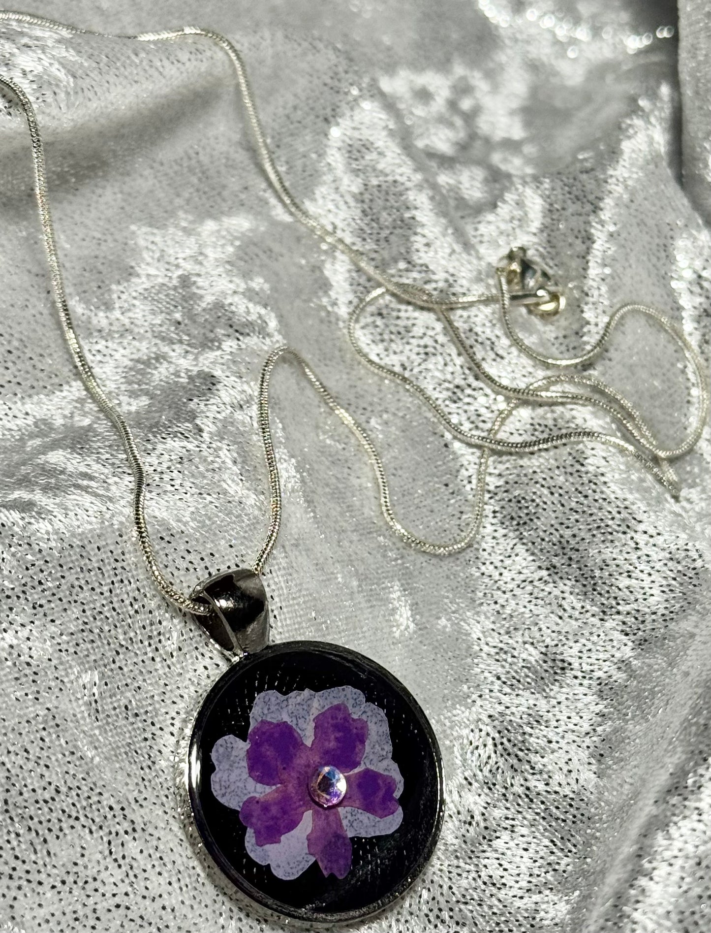 Whispers of Spring- Floral Necklace