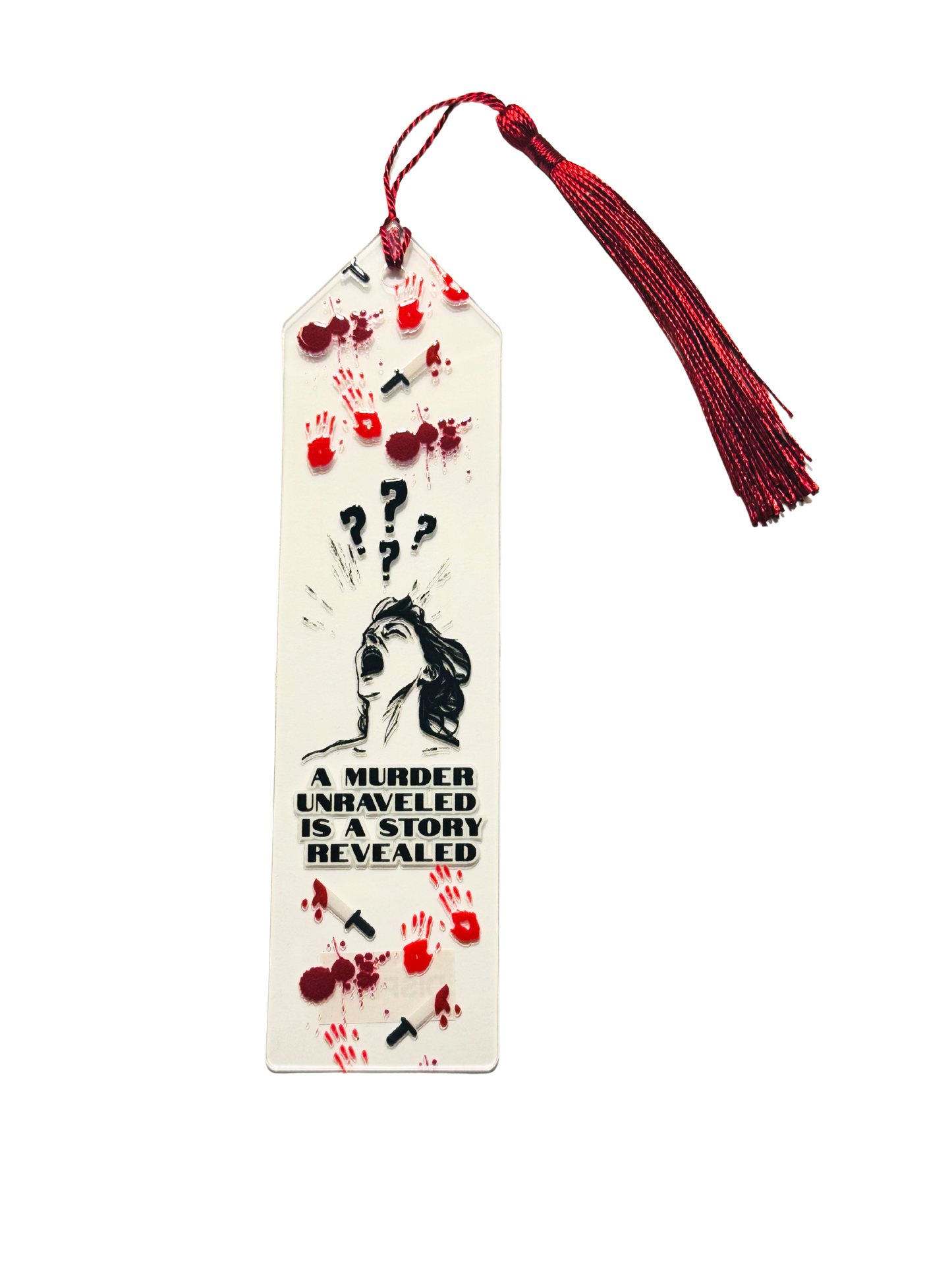 "Whodunit" Mystery Bookmark