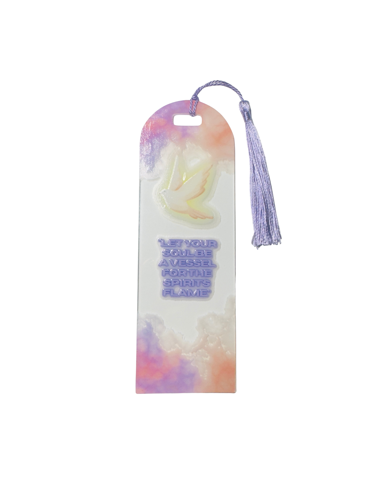 Purple Dove Bookmark