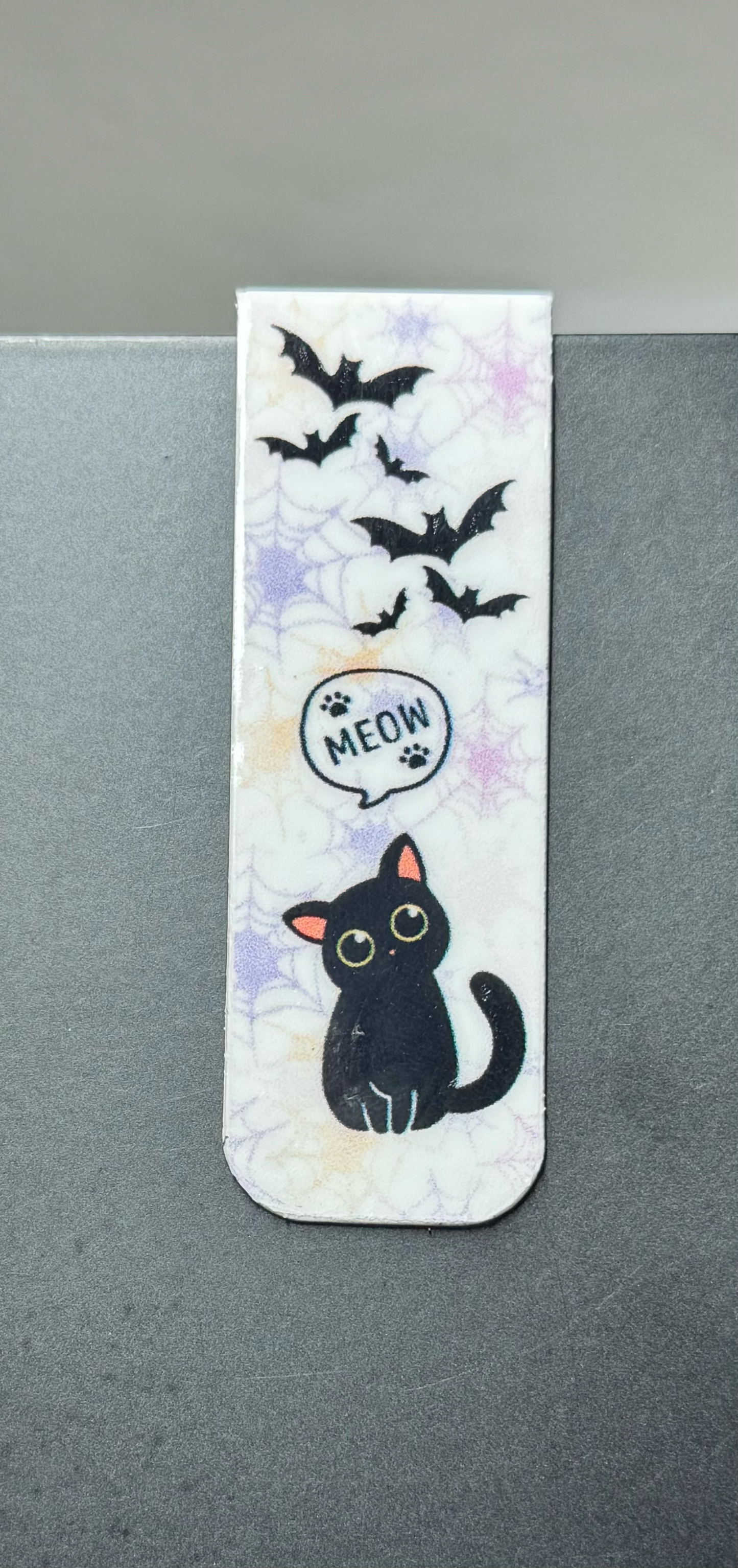 Bat & Cat Magnetic Bookmark_10H