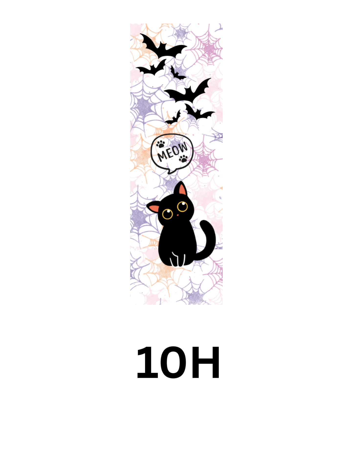 Bat & Cat Magnetic Bookmark_10H