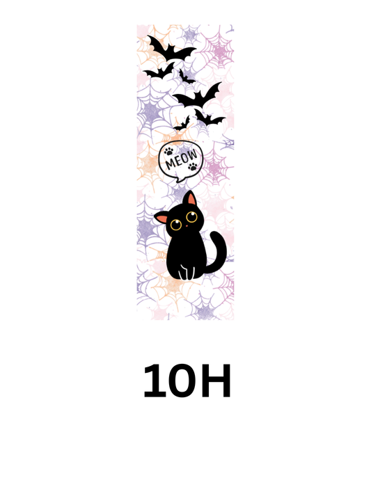 Bat & Cat Magnetic Bookmark_10H