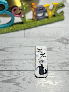 Bat & Cat Magnetic Bookmark_10H
