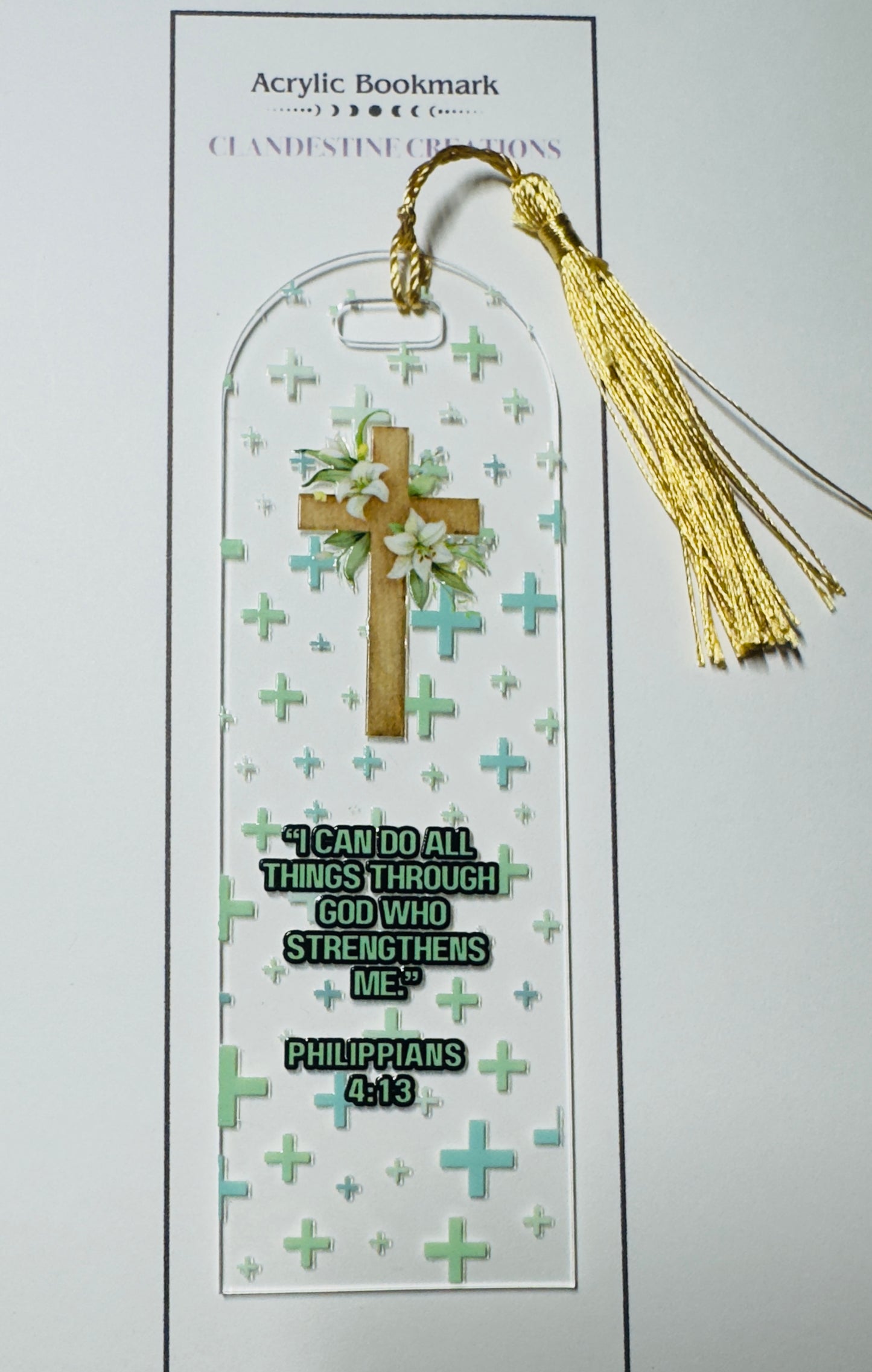 Lilly Cross Bookmark
