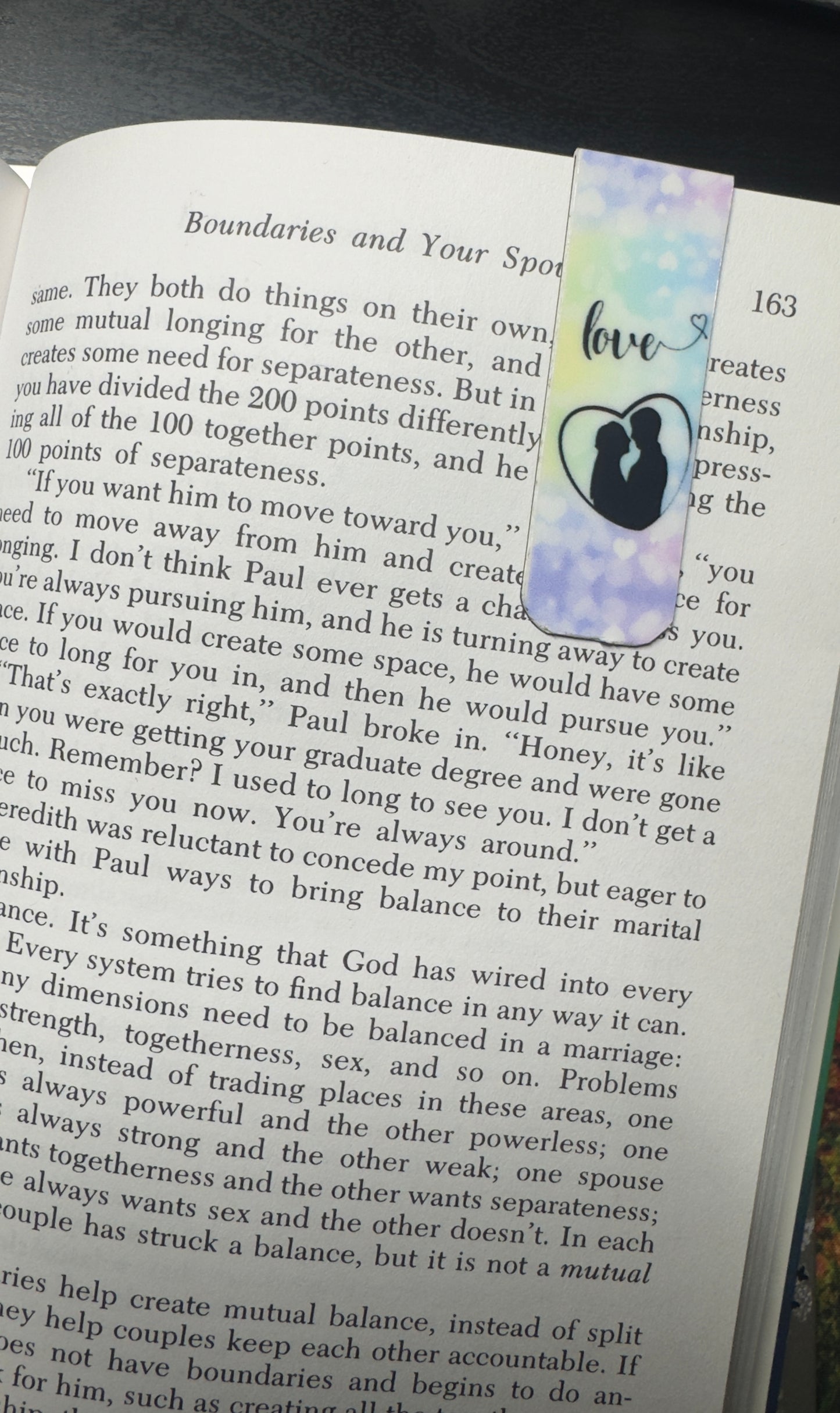 Couple Romance Magnetic Bookmark_1R