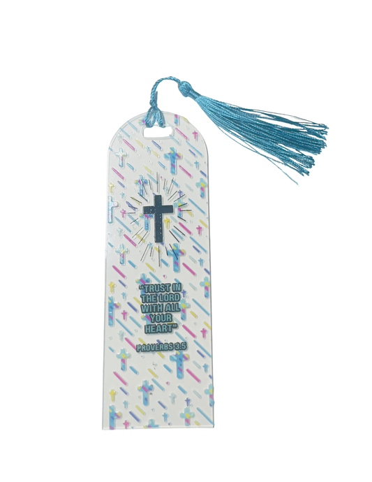 Bright Cross Bookmark
