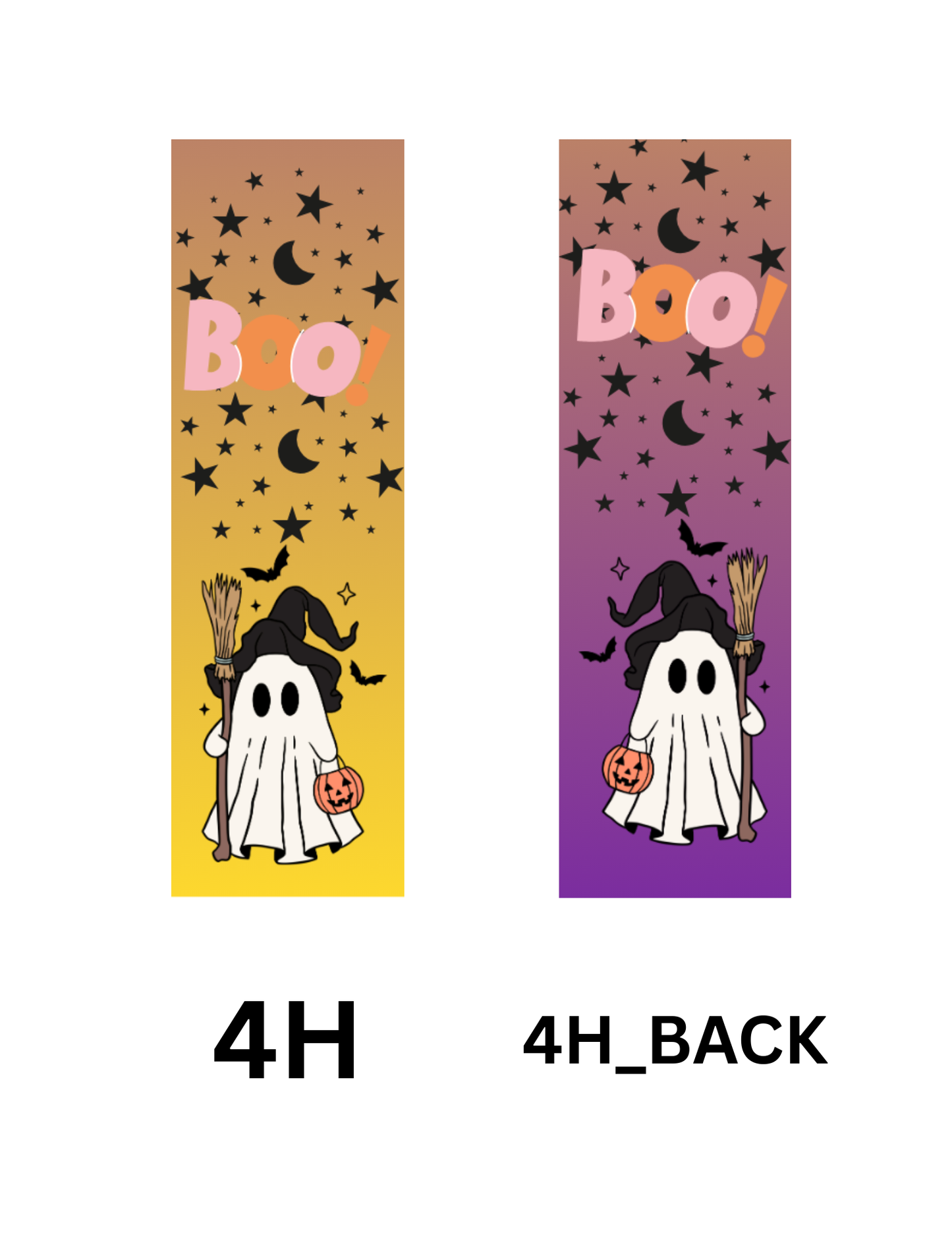 Ghost Magnetic Bookmark_4H