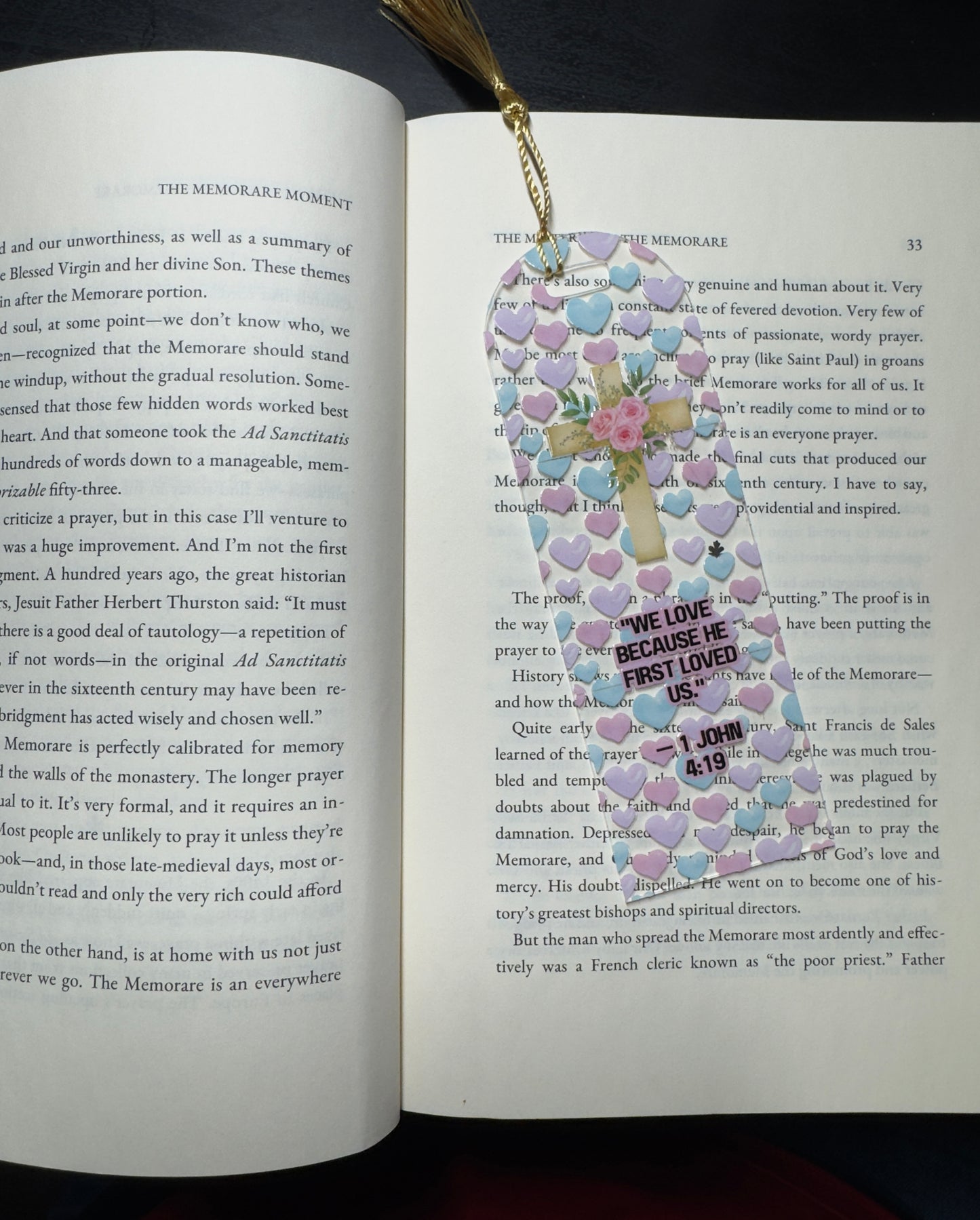 Rose Cross Bookmark