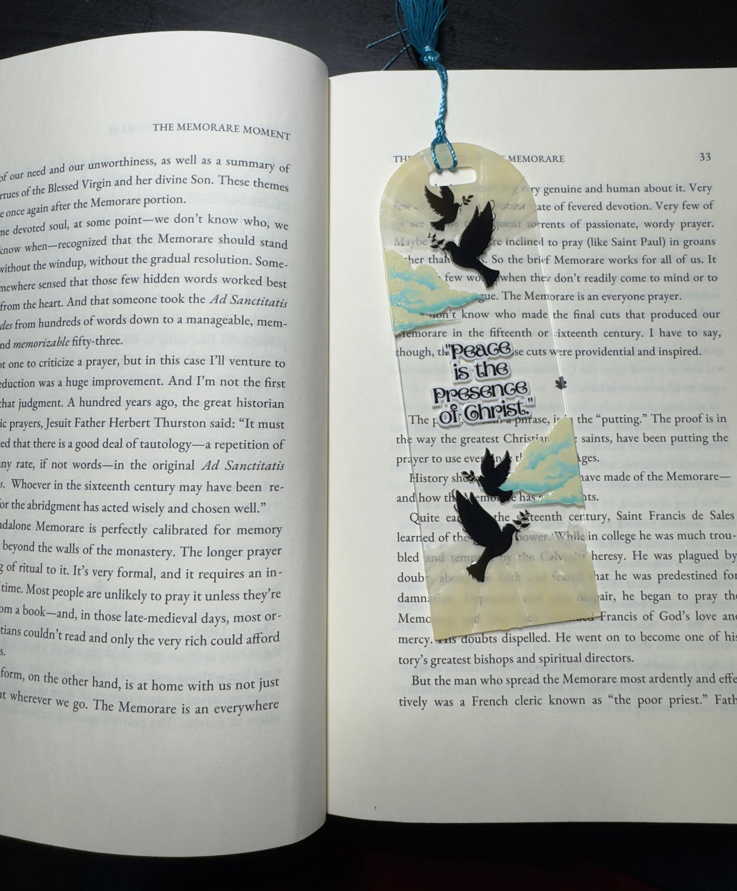 Peace Dove Bookmark