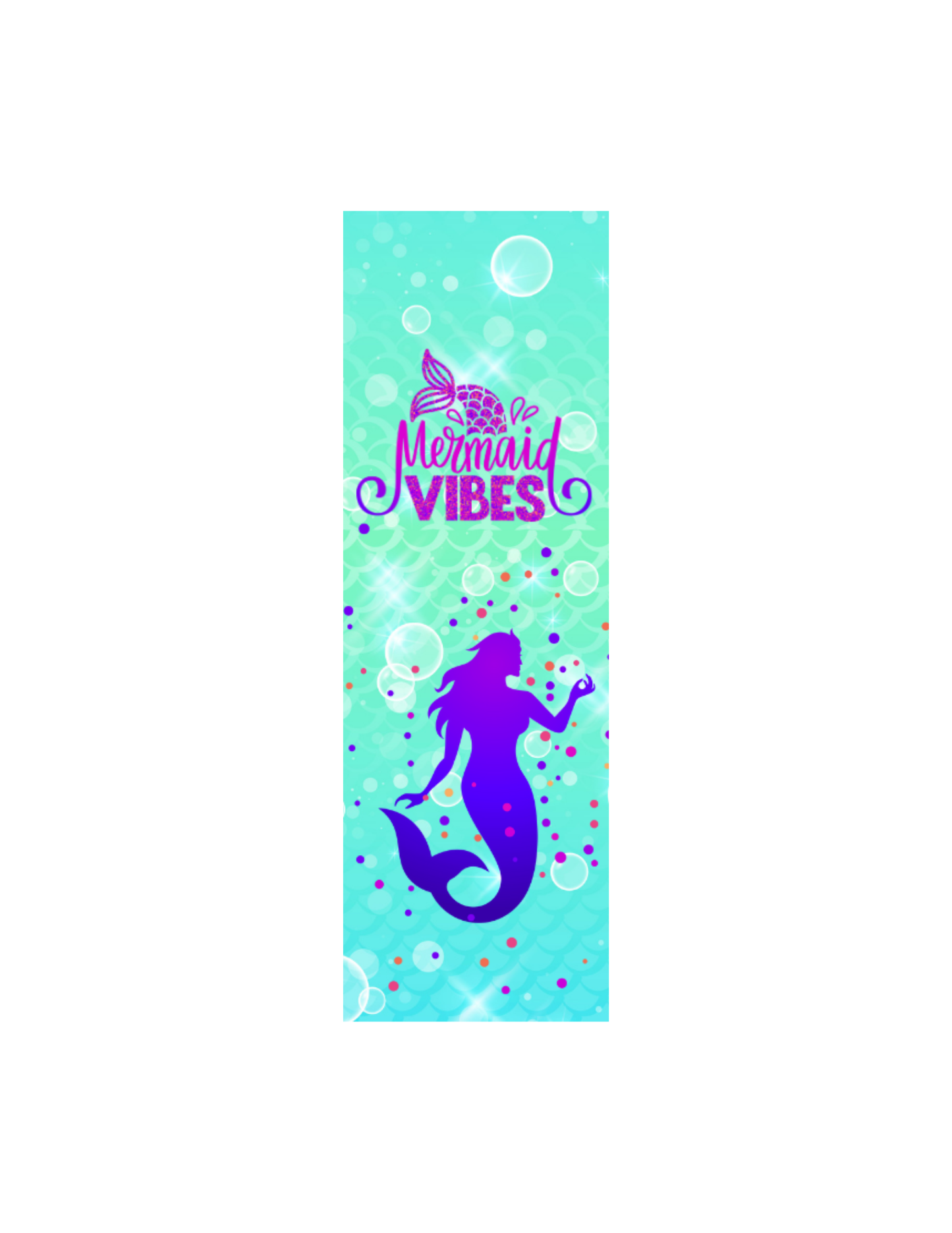 Mermaid Vibes Magnetic Bookmark_7M