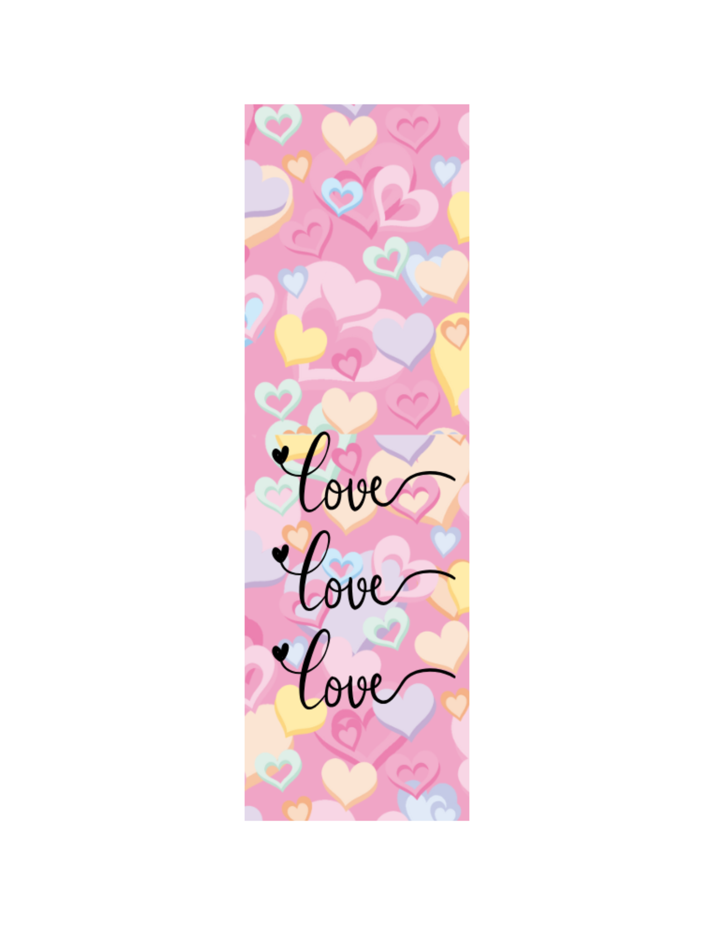 Three Love Magnetic Bookmark_7R