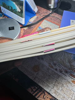 Candle & Bookmark Magnetic Bookmark_6H