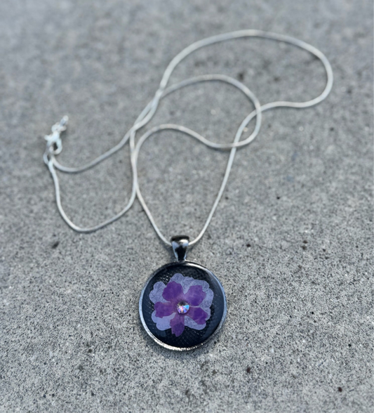 Whispers of Spring- Floral Necklace