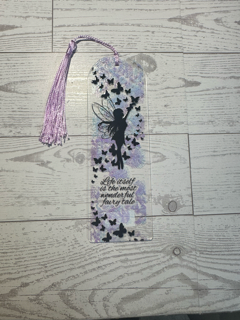 Enchanted Fairy Tale Bookmark – "Life Itself is the Most Wonderful Fairy Tale"