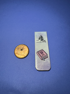 Candle & Bookmark Magnetic Bookmark_6H