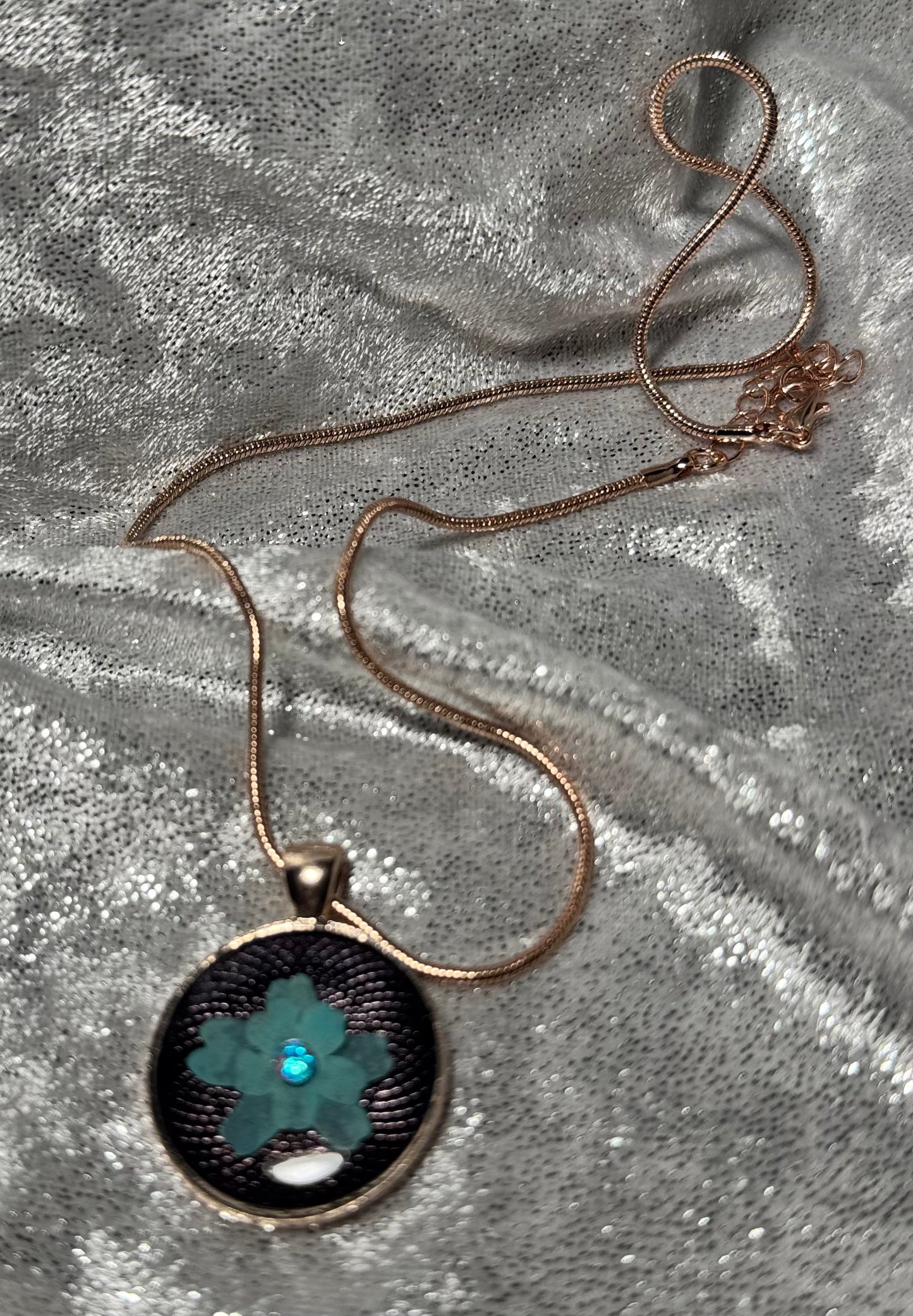 Celestial Bloom- Floral Necklace