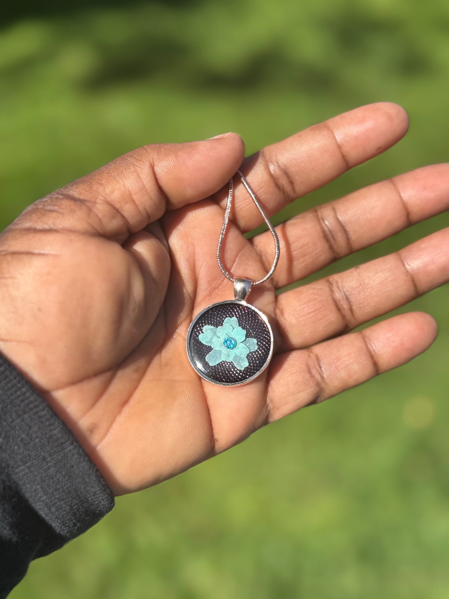 Celestial Bloom- Floral Necklace