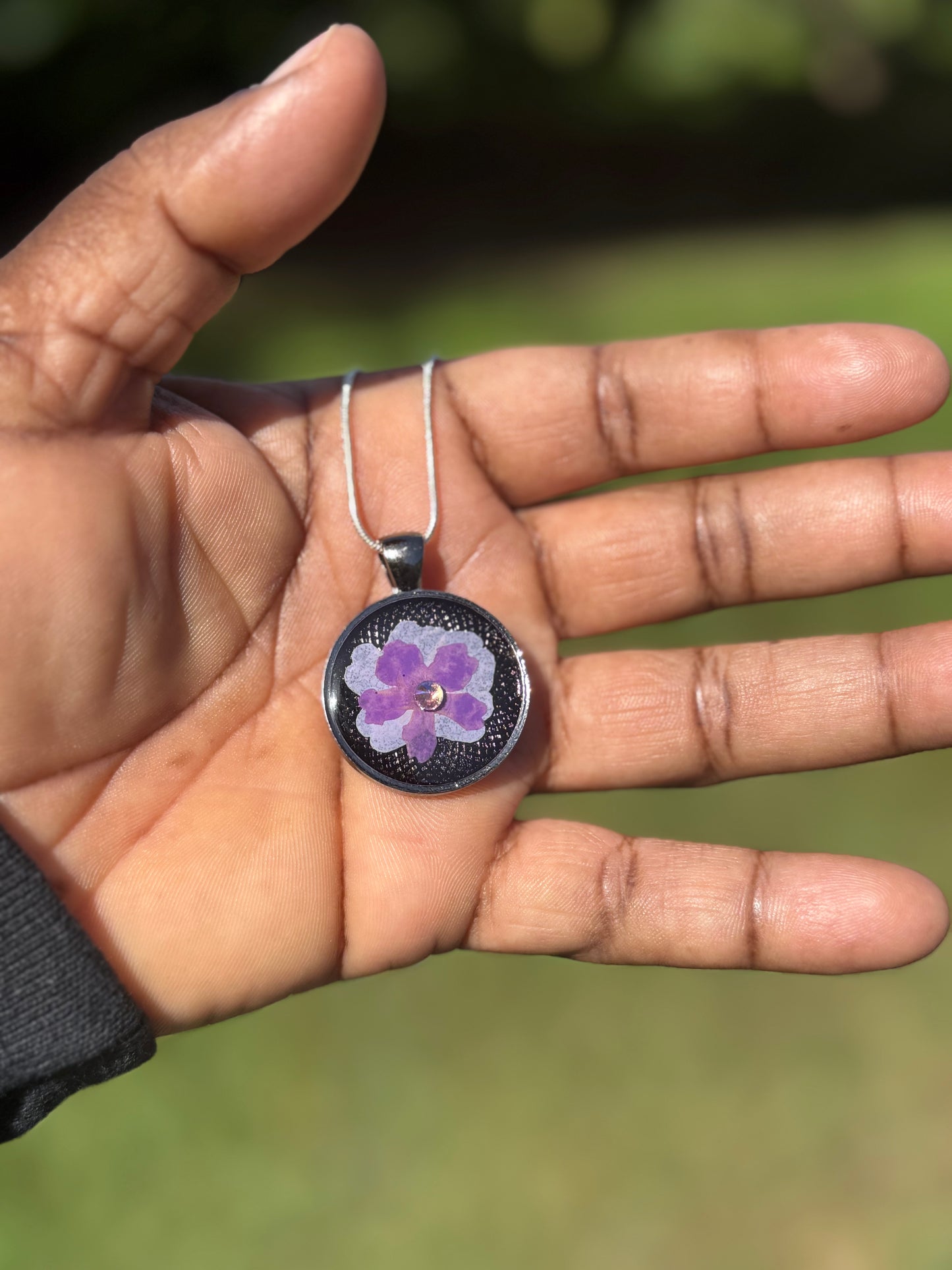 Whispers of Spring- Floral Necklace