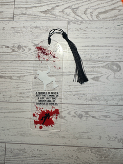 Crime Scene Chronicles Bookmark