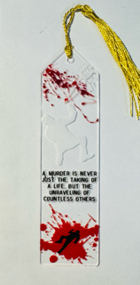 Crime Scene Chronicles Bookmark