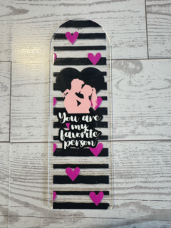 Favorite Person Love Bookmark – "You Are My Favorite Person"