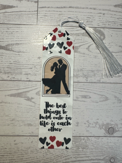 Romantic Embrace Bookmark