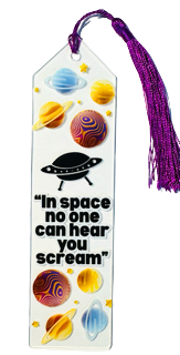 Out-of-This-World Sci-Fi Bookmark: Read Beyond the Stars