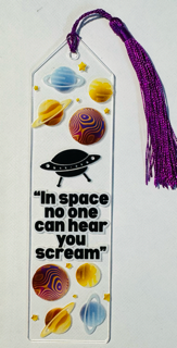 Out-of-This-World Sci-Fi Bookmark: Read Beyond the Stars